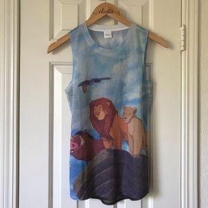 LAST CHANCE
🦁 NWOT The Lion King Pride Rock Wet Seal Tank 🦁
